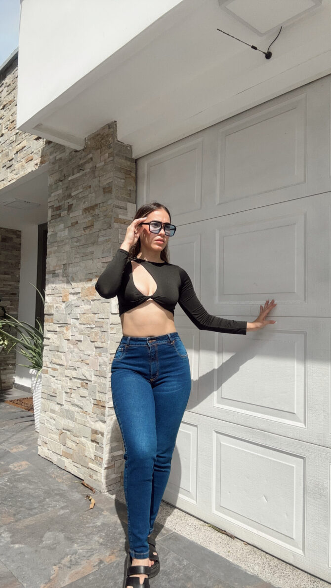 Jeans dama strech