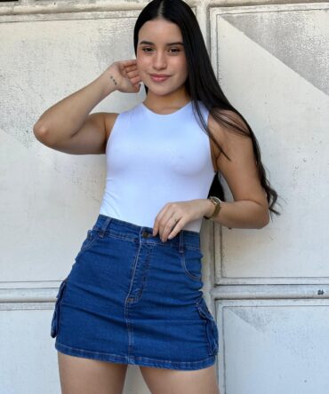 falda dama cargo