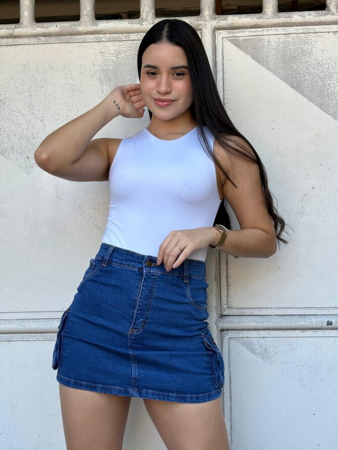 falda dama cargo