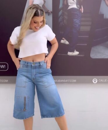 denim baggy para dama ref 20295