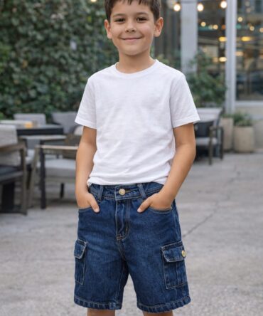 bermuda tipo cargo niño ref 11226